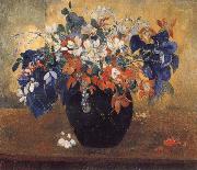 Paul Gauguin A Vase of Flowers oil